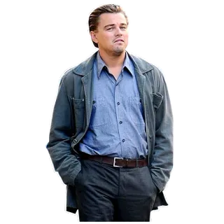 😊 Leonardo DiCaprio actor, celebridad, hombre, estrella de cine whatsapp sticker