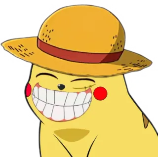 😁 Pikachu ปิกาจู, โปเกมอน, อนิเมะ, การ์ตูน, ตลก telegram sticker