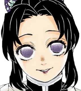 🦋 Shinobu Kocho Demon Slayer Anime, Demon Slayer, Shinobu Kocho, Manga, Personnage, Fille telegram sticker