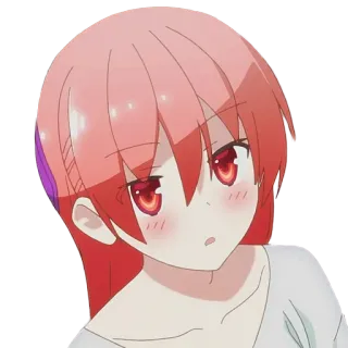 🤨 Anime, Cô gái, Dễ thương, Hoạt hình telegram sticker