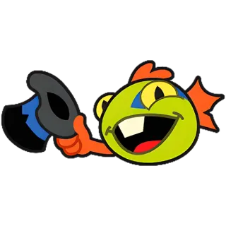 🤠 cartoon, character, obscene, offensive telegram sticker