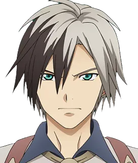 😠 Anime, Personaggio, Illustrazione, Uomo, Ritratto whatsapp sticker