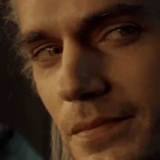 😽 Geralt of Rivia The Witcher Geralt, The Witcher, Fantasy, Cacciatore di mostri, Netflix, Serie TV, Ritratto, Personaggio telegram sticker
