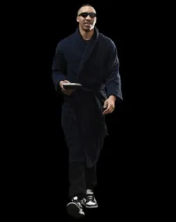 🧐 mann, sonnenbrille, bademantel, spazieren, stil, lässig whatsapp sticker