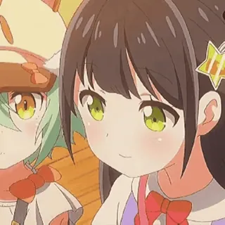 😘 anime, cute, cartoon, girl, animation telegram sticker