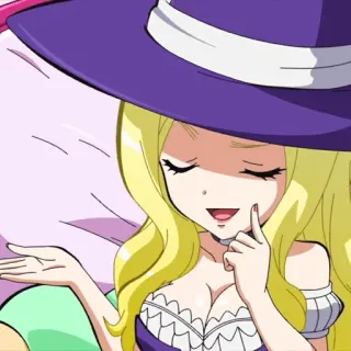 🌙 wiedźma, magia, anime, blondynka, fantasy, kreskówka telegram sticker