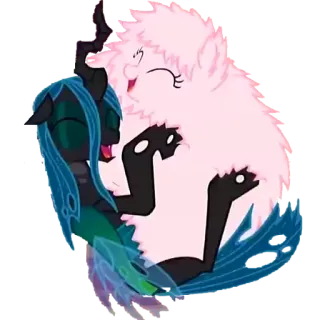 😘 cartoon, friendship, cute, my little pony telegram sticker