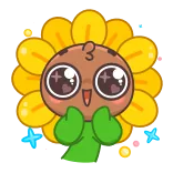 Подсолнух (@TgSticker) whatsapp stickers