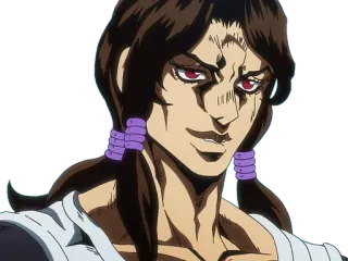 😏 Anime, Charakter, Männlich, Ernst, Manga whatsapp sticker