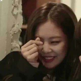 🖤 Jennie เจนนี่, เคป็อป, สัญลักษณ์แห่งความรัก, มินิฮาร์ท, เกาหลี, น่ารัก, ผู้หญิง whatsapp sticker