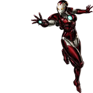 👊 Ironheart Ironheart, Marvel, superhero, armor, comics telegram sticker
