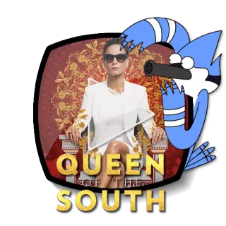 ▶ Queen of the South QUEEN SOUTH 퀸 오브 더 사우스, TV 프로그램, 넷플릭스, 마약 카르텔, 여왕, 범죄, 모르드개 telegram sticker