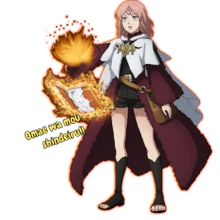 Black Clover telegram stickers