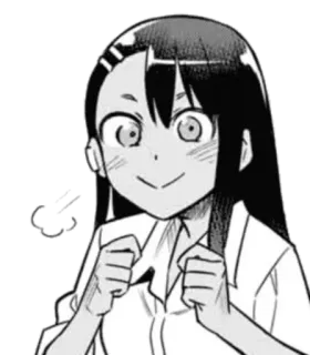 ◾️ Nagatoro Don't Toy With Me, Miss Nagatoro Anime, Manga, Nagatoro, Cartoon, Animation, Schulmädchen, Hayase Nagatoro telegram sticker