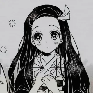 🌺 Nezuko Kamado Demon Slayer アニメ, 漫画, 鬼滅の刃, 禰豆子, 竈門禰豆子, 可愛い, かわいい telegram sticker