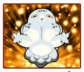 🤯 hibou, mignon, animal, dessin animé telegram sticker