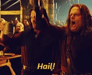 🥂 Hail! uomini, celebrazione, bere, saluto telegram sticker