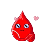 Доноры крови @DonorSearch telegram stickers