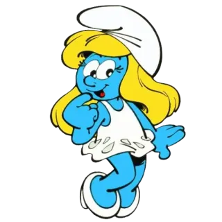 Smurf whatsapp stickers