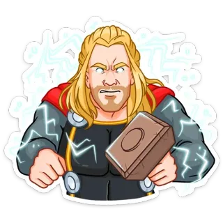 Тор Одинсон :: @TgSticker telegram stickers