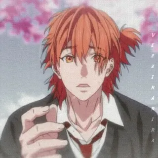 🏮 VEZIRA anime, manga, character, red hair, boy, illustration telegram sticker