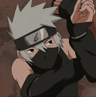 🔥 Kakashi Naruto Kakashi, Naruto, Anime, Ninja, Manga, Personaje telegram sticker