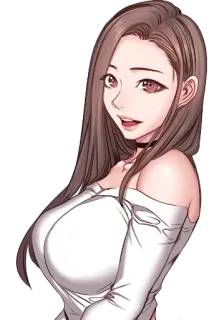 👙 anime, woman, girl, cartoon, sexy whatsapp sticker