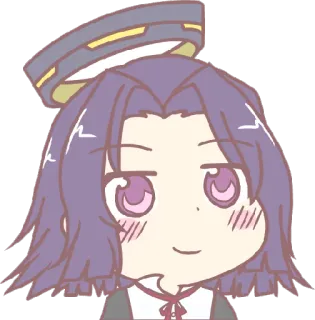 😊 anime, chibi, cartoon, cute, character, illustration telegram sticker