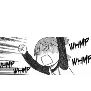 🍀 WHMP WHMP WHMP Anime, Mangá, Raiva, Frustração, Movimento whatsapp sticker