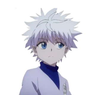 👀 Killua Zoldyck Hunter x Hunter anime, killua, hunter x hunter, sticker telegram sticker