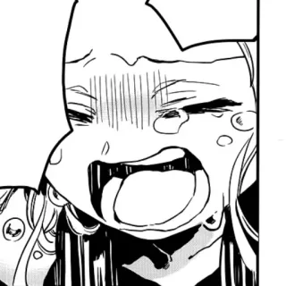 🍼 anime, crying, manga, emotional, sad, tears telegram sticker