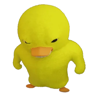 😡 duck, yellow, angry, funny, cartoon telegram sticker