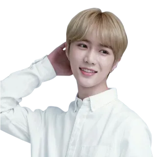 😄 kpop, idol, garçon, sourire, mignon, personne telegram sticker