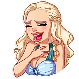 Дейнеріс Таргарієн whatsapp stickers