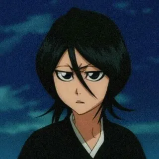 💈 Rukia Kuchiki Bleach Anime, Manga, Cartoon, Rukia Kuchiki, Bleach, Charakter whatsapp sticker