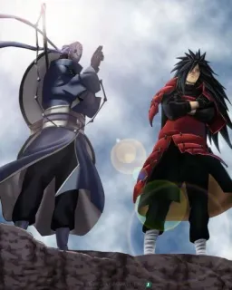 😎 Madara Uchiha Naruto anime, ninja, uchiha, madara, manga telegram sticker