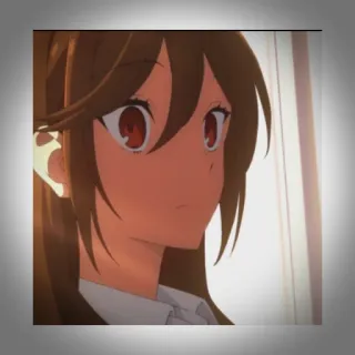 💫 Anime, Mädchen, Cartoon, Porträt, Illustration telegram sticker