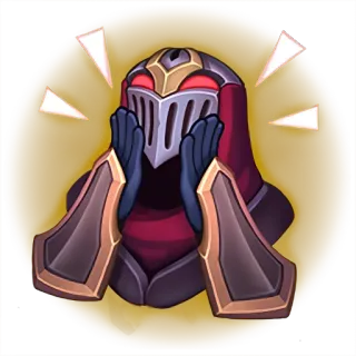 😱 Zed League of Legends Zed, League of Legends, emote, champion, ninja telegram sticker