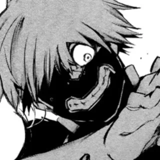 🖤 Anime, Horreur, Manga, Masque, Violence telegram sticker