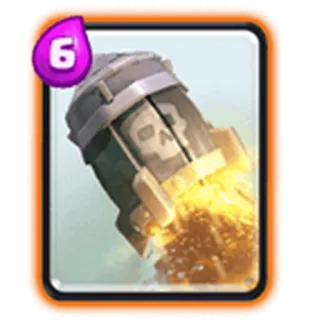 💛 Clash Royale clash royale, rocket, game, mobile game, strategy, tower defense telegram sticker