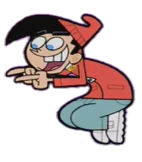 👈 Chip Skylark The Fairly OddParents Chip Skylark, Due fantagenitori, cartoni animati, animato, Nickelodeon telegram sticker