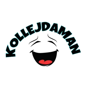 😃 KOLLEJ DAMAN 大学, 达曼, 贴纸, 文本, 卡通 telegram sticker