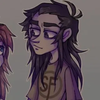 🎨 Sal Fisher Sally Face SF Dessin animé, Anime, Personnage, Sally Face telegram sticker