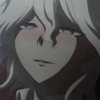 ☺️ Nagito Komaeda Danganronpa anime, manga, character, videogame telegram sticker