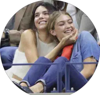 ❤️ persone, donne, amicizia, sorridenti, celebrità telegram sticker