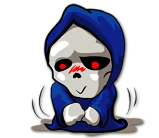 Grim Reaper whatsapp stickers