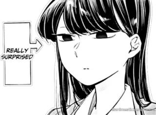 🙂 REALLY SURPRISED Anime, Manga, Verrassing, Reactie, Karakter whatsapp sticker