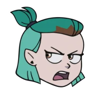 😠 Amity Blight The Owl House Phim hoạt hình, Tức giận, Phù thủy, Anime, The Owl House telegram sticker