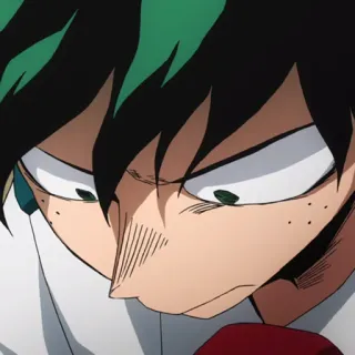 🥦 Izuku Midoriya My Hero Academia anime, my hero academia, deku, izuku midoriya telegram sticker