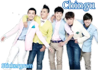👨 Chingu
Stickergram kpop, amico, gruppo, persone whatsapp sticker